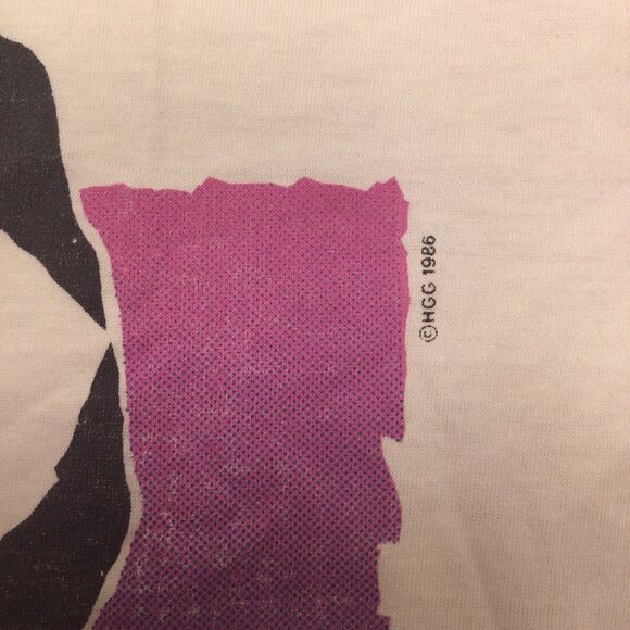 Vintage Single Stitch Toucan X Large White Graphic Air Waves Shirt 80s Tropical - Picture 4 of 7